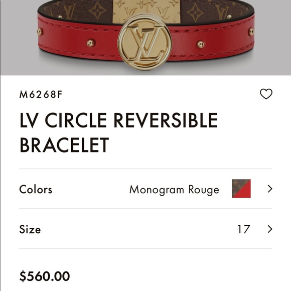 Louis Vuitton LV CIRCLE REVERSIBLE BRACELET - Picture 2 of 16